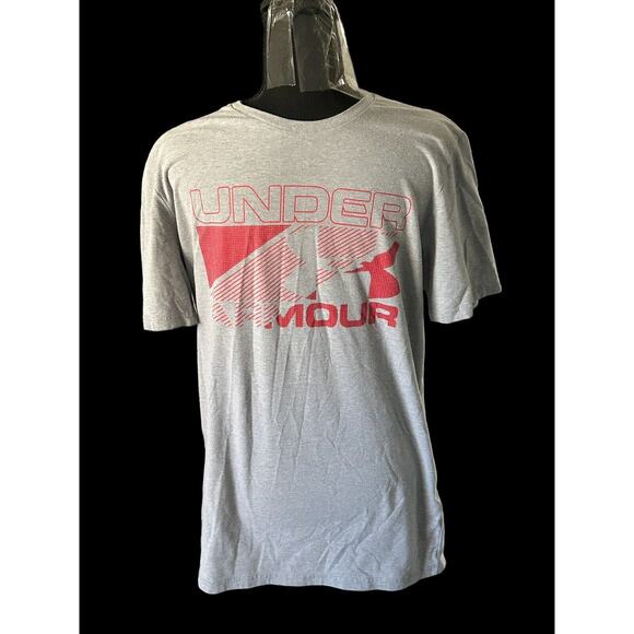 Under Armour Shirt Mens Small Gray Short Sleeve Tee - Picture 1 of 6